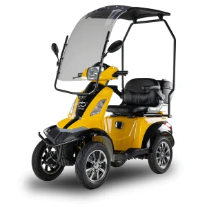 Skuter elektryczny z dachem BILI BIKE SHINO QUADRO GEL