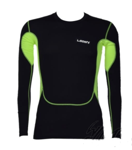 Koszulka termoaktywna LEOSHI długi rękaw fluo