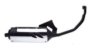 TŁUMIK SKUTER 125 GY6 4T