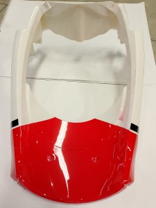 Panel przedni za kołem przód biało-czerwony Junak 106